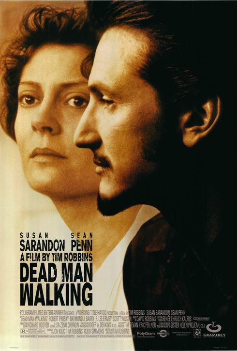 dead man walking 1995 one sheet poster rolled double sided